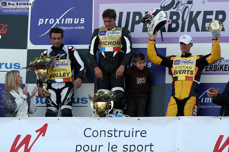 Frederic BOLLEY   Mickael PICHON   Stefan EVERTS   Podium