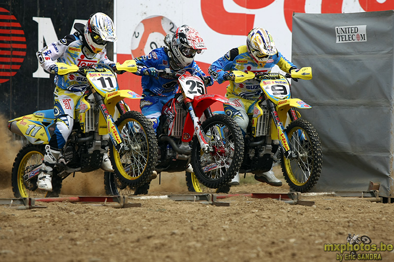 Int MX1 MX2 MX3 Ken DE DYCKER   Steve RAMON   Clement DESALLE