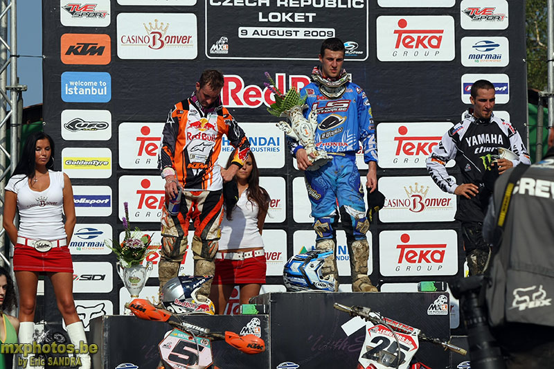 MX1 Clement DESALLE Podium