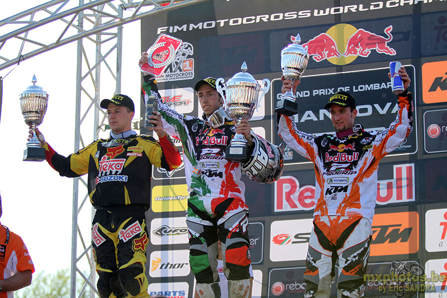 11/04/2010 Mantova :  Max NAGL Clement DESALLE Antonio CAIROLI 