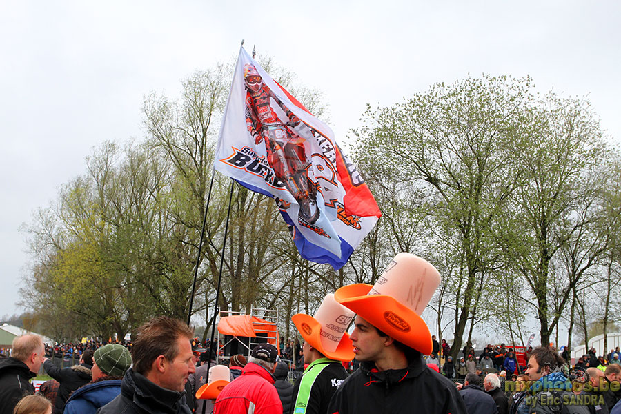 09/04/2012 Valkenswaard :  Jeffrey HERLINGS Supporters 