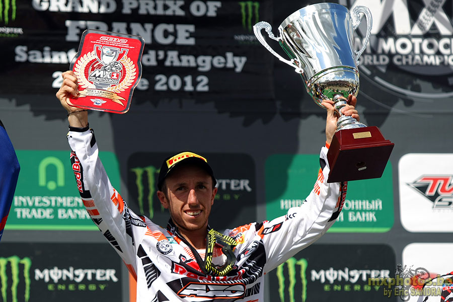 03/06/2012 Angely :  Podium MX1 Antonio CAIROLI 