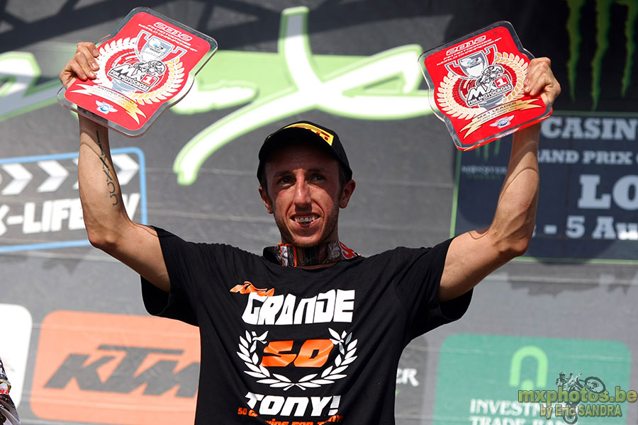  Podium MX1 Antonio CAIROLI 