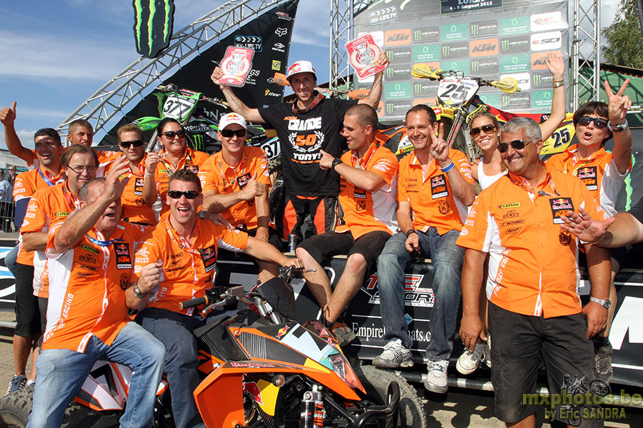  Podium MX1 KTM Team 