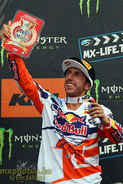 16/06/2013 Maggiora :  Podium MX1 Antonio CAIROLI 