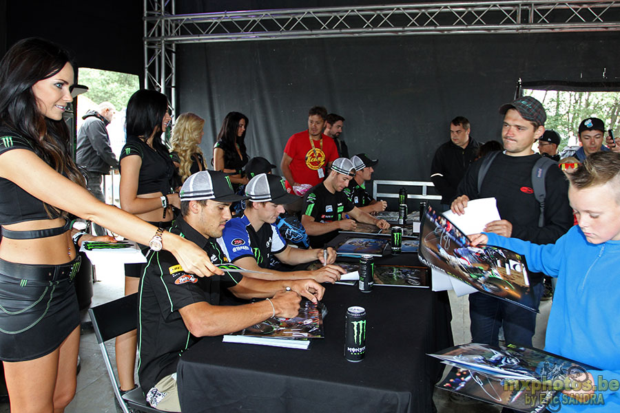  Monster Energy signing session 