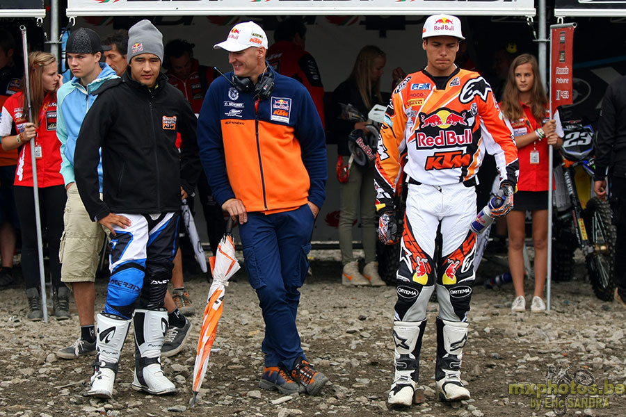 18/08/2013 Bastogne :  Glenn COLDENHOFF Stefan EVERTS Jordi TIXIER 