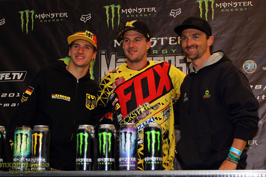  Ken ROCZEN Clement DESALLE Brett METCALFE 