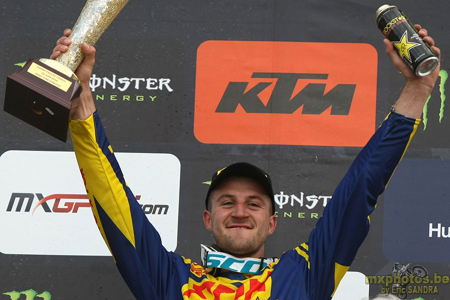 01/06/2014 Angely :  Podium MX1 Clement DESALLE 