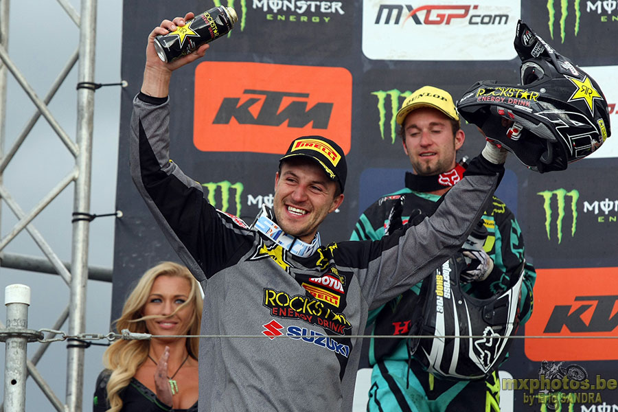 22/06/2014 Teutschenthal :  Podium MX1 Clement DESALLE 