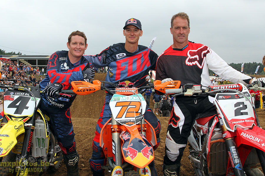  Ricky CARMICHAEL Stefan EVERTS Jeff STANTON 