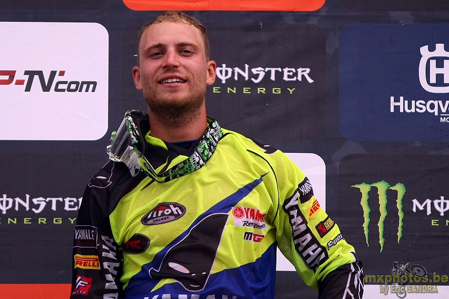 27/07/2014 Loket :  Podium MX1 Jeremy VAN HOREBEEK 