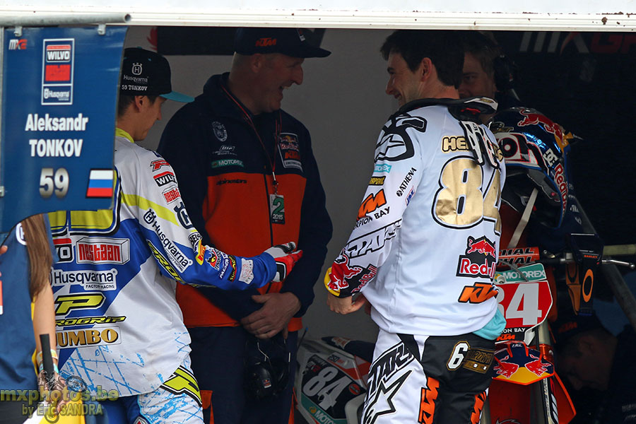 26/04/2015 Valkenswaard :  Alexander TONKOV Jeffrey HERLINGS 