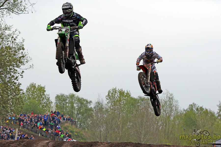 26/04/2015 Valkenswaard :  Jordi TIXIER Jeffrey HERLINGS 