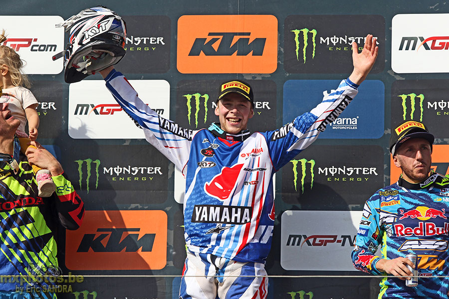  Podium MX1 Romain FEBVRE 