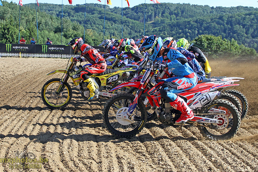 26/07/2015 Loket :  Start MXGP Race2 Clement DESALLE 