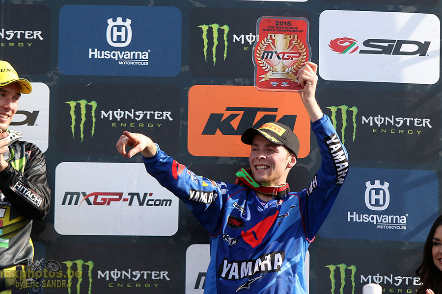  Podium MXGP Romain FEBVRE 