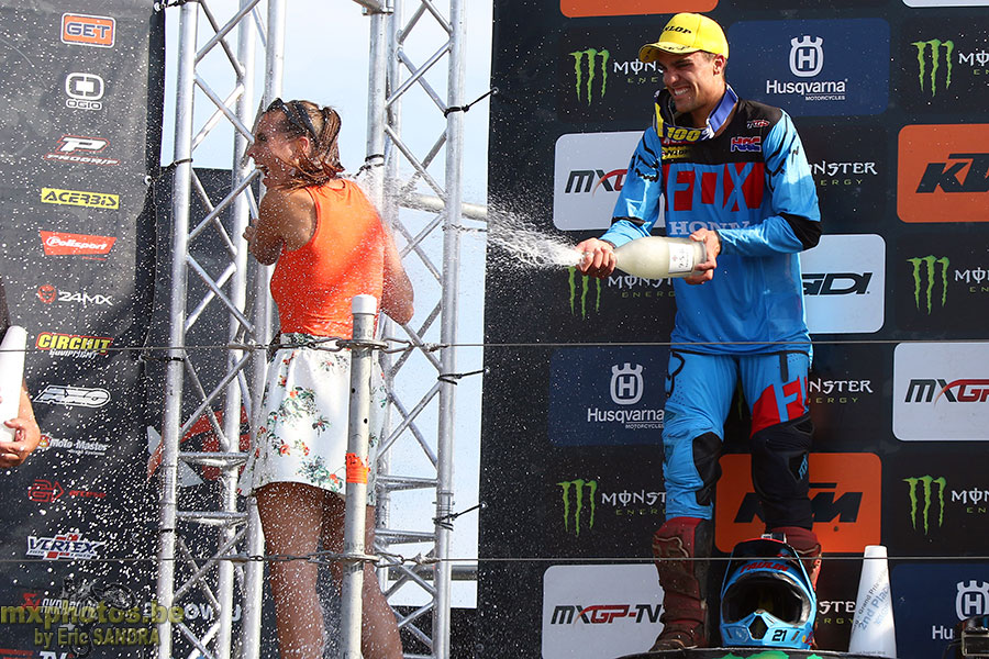  Podium MXGP Gautier PAULIN 