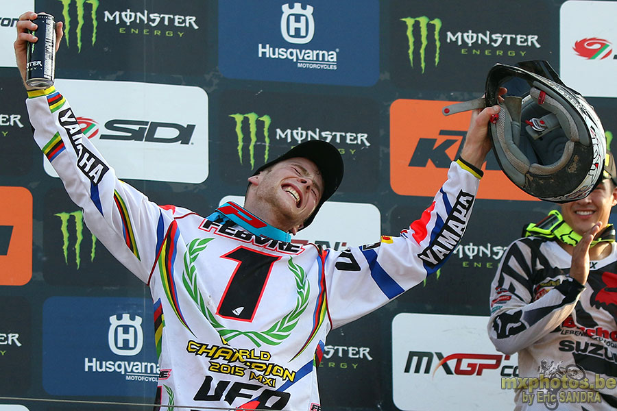  Podium MXGP Romain FEBVRE 