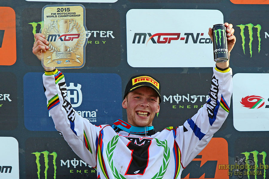  Podium MXGP Romain FEBVRE 