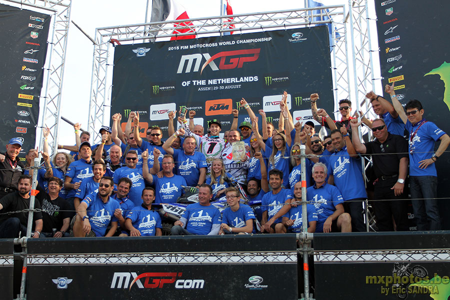  Podium MXGP Romain FEBVRE 