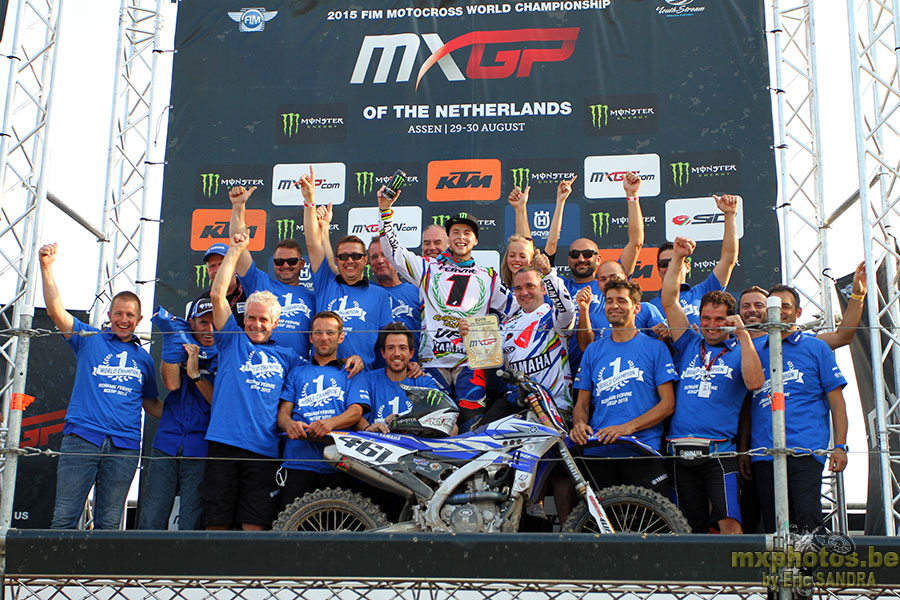  Podium MXGP Romain FEBVRE 