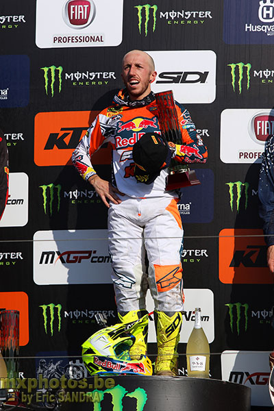 08/05/2016 Teutschenthal :  Podium MXGP Antonio CAIROLI 