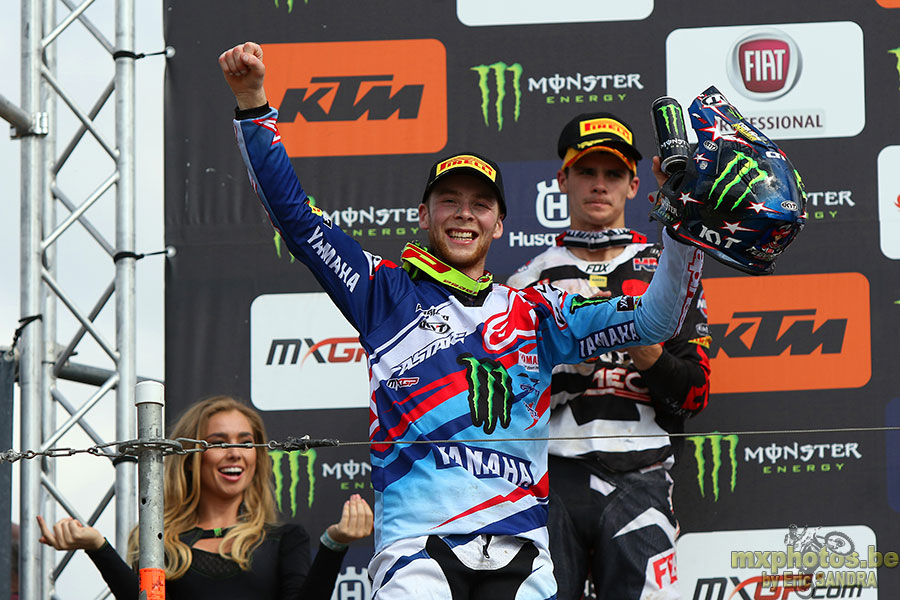 05/06/2016 Angely :  Podium MXGP Romain FEBVRE 