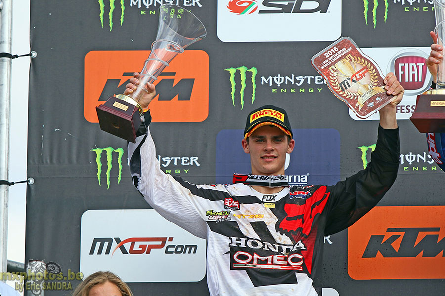 05/06/2016 Angely :  Podium MXGP Tim GAJSER 