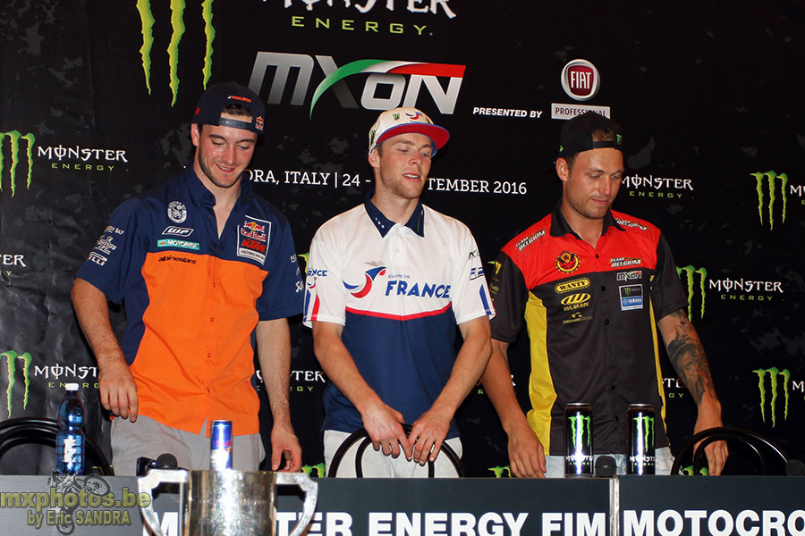  Jeffrey HERLINGS Romain FEBVRE Jeremy VAN HOREBEEK 