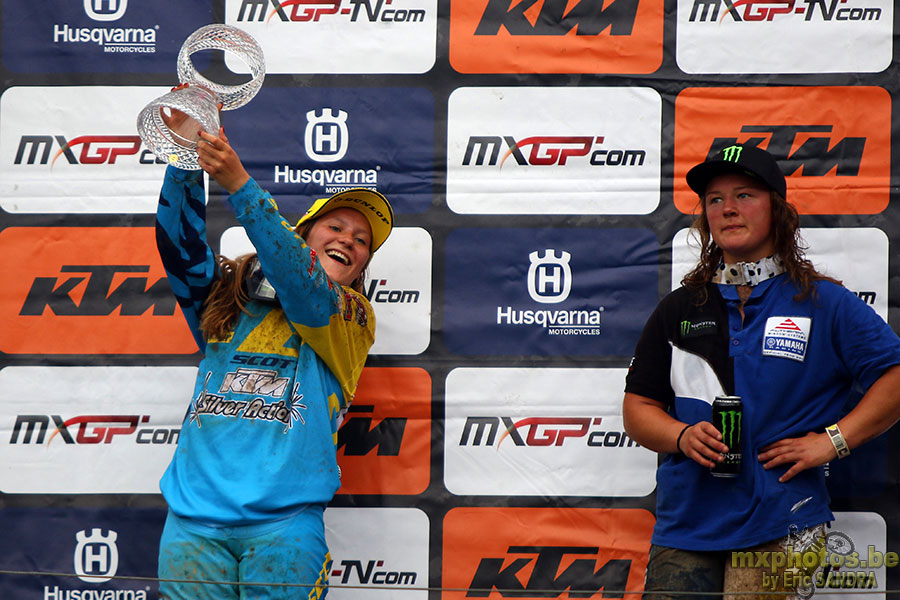  Podium WMX Amandine VERSTAPPEN 