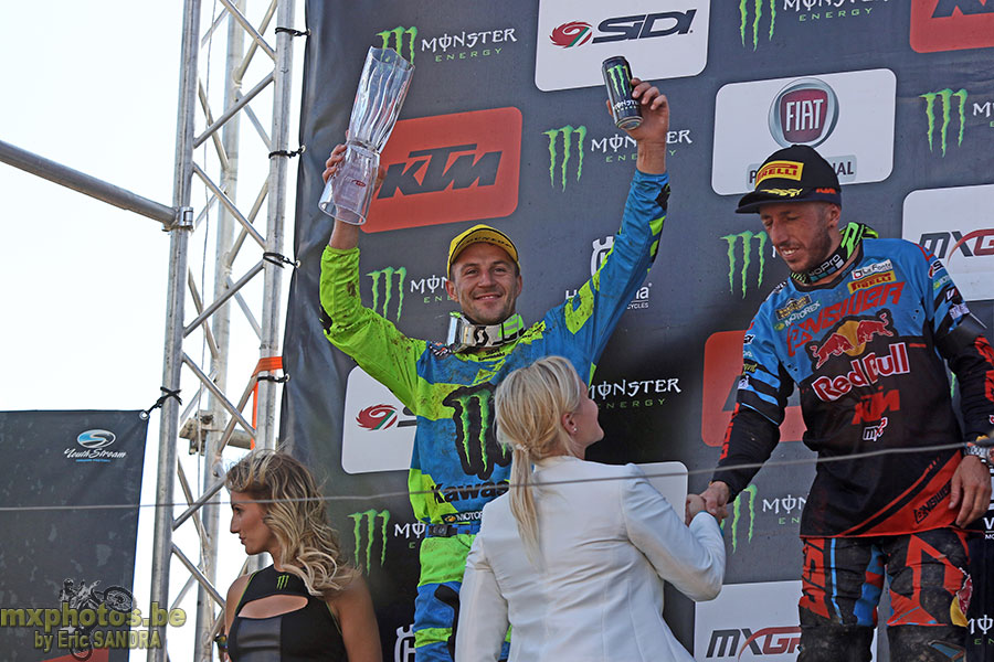  Podium MXGP Clement DESALLE 