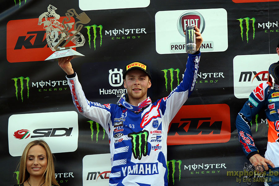 10/09/2017 Assen :  Podium MXGP Romain FEBVRE 