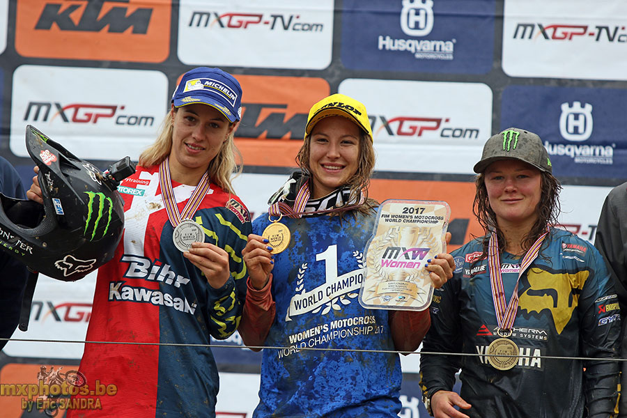  WMX 2017 Medals Livia LANCELOT Kiara FONTANESI Courtney DUNCAN 