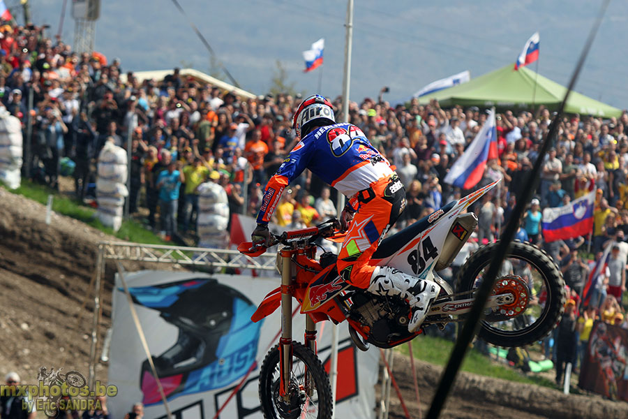 08/04/2018 Trento :  Start MXGP Race1 Jeffrey HERLINGS 