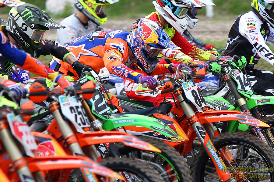 08/04/2018 Trento :  Start MXGP Race2 Jeffrey HERLINGS 