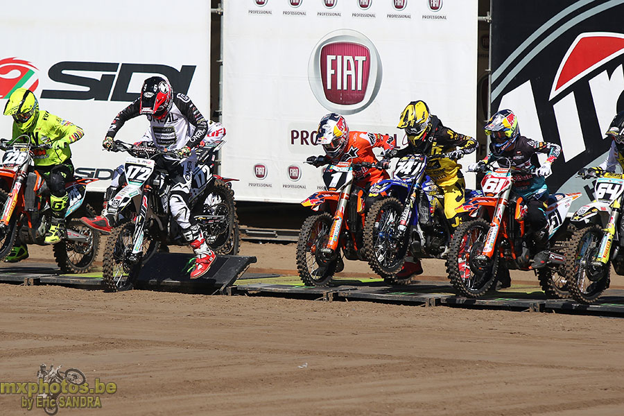  Start MX2 Race2 Brent VAN DONNICK 