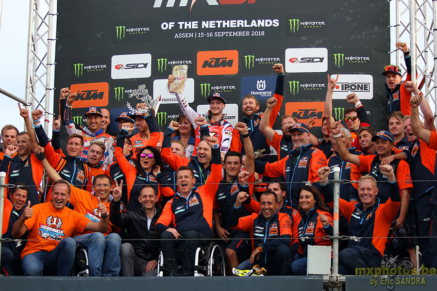  Podium MXGP Jeffrey HERLINGS KTM 