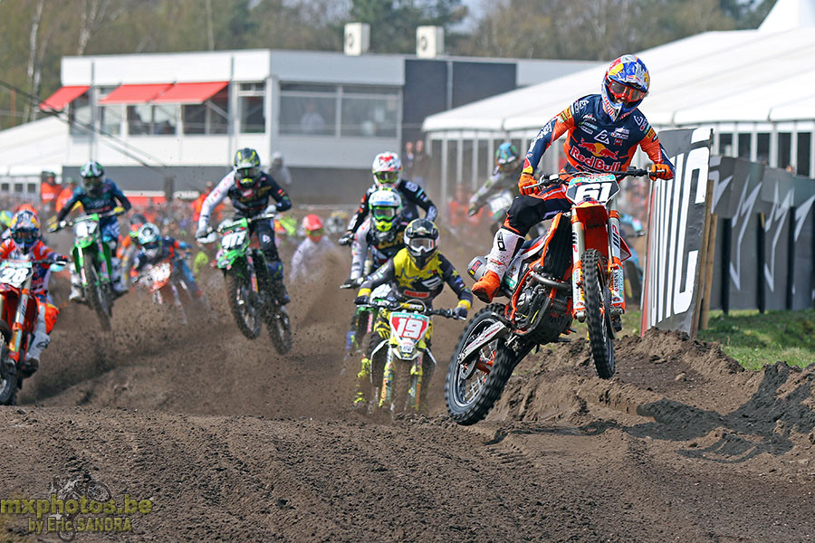 31/03/2019 Valkenswaard :  Jorge PRADO Start MX2 Race1 