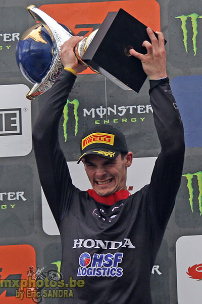 07/04/2019 Trentino :  Podium MXGP Tim GAJSER 