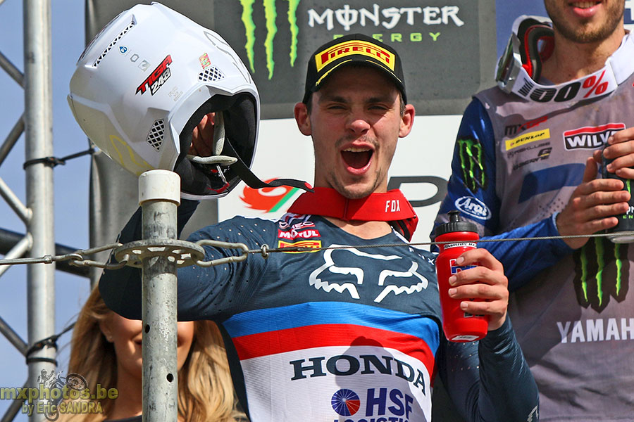 26/05/2019 Angely :  Podium MXGP Tim GAJSER 