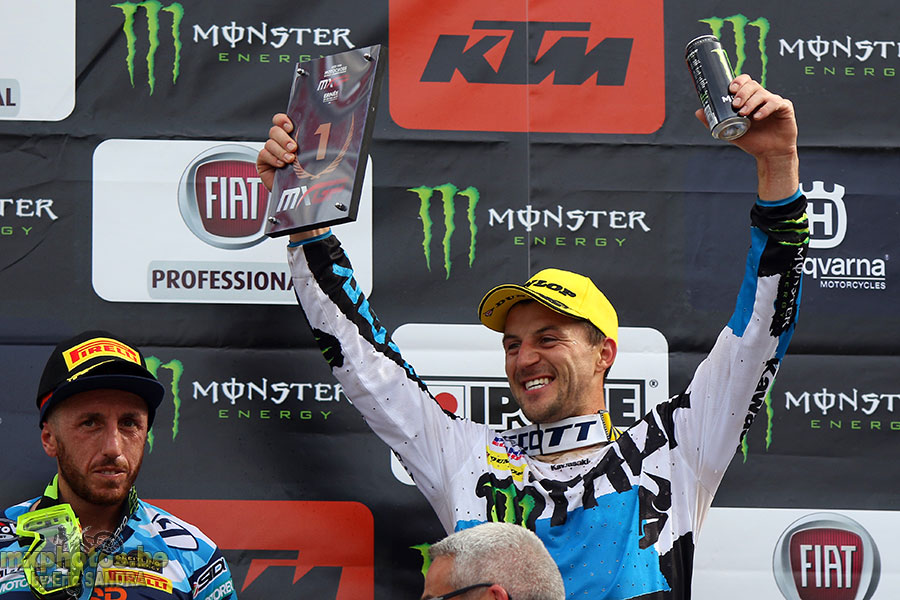  2017 Podium MXGP Clement DESALLE 