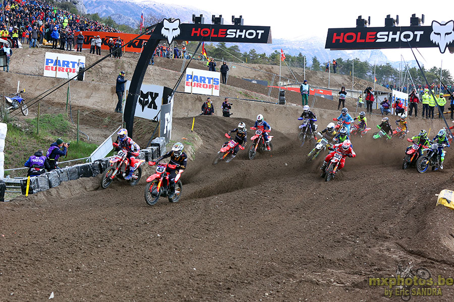 10/04/2022 Trentino :  Start MXGP Qualifying 