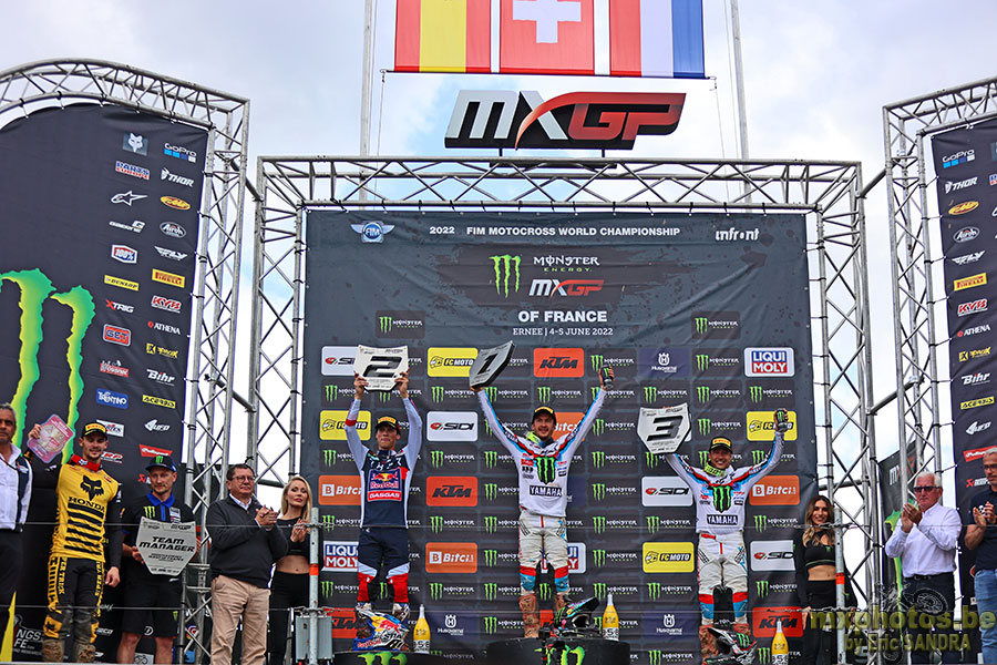 05/06/2022 Ernee :  Podium MXGP 