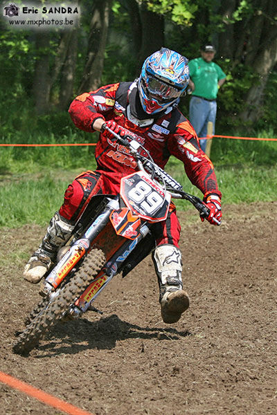 04/05/2008 Tongeren : MX2 Jeremy VAN HOREBEEK