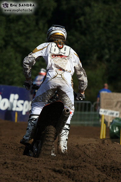 03/08/2008 Lommel : MX2 Jeremy VAN HOREBEEK