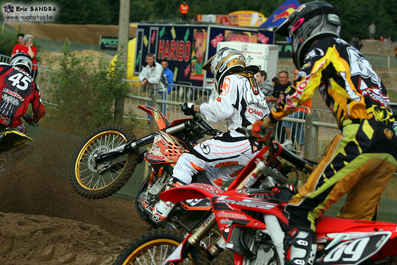 03/08/2008 Lommel : MX2 Jeremy VAN HOREBEEK