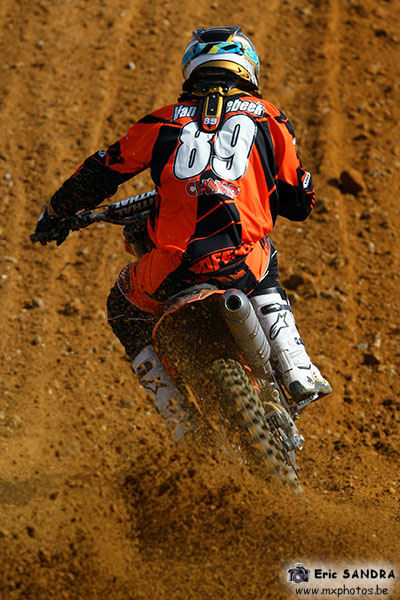 21/09/2008 Pierreux : MX2 Jeremy VAN HOREBEEK