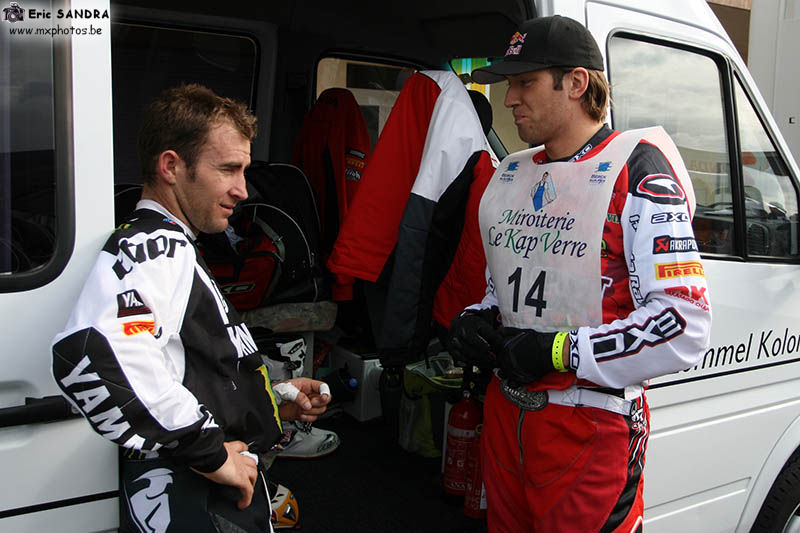 05/10/2008 Berck : MX1 Joshua COPPINS   Marc DE REUVER